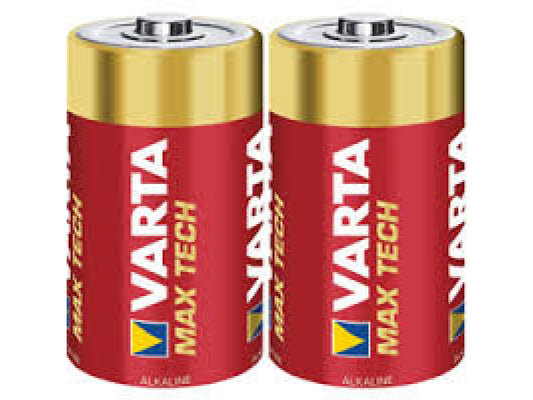 Varta Battery Alkaline. Mono. D. LR20. 1.5V - Longlife Max Power (2-Pack)
