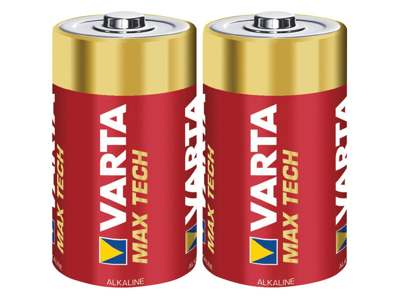 Varta Battery Alkaline. Baby. C. LR14. 1.5V - Longlife Max Power (2-Pack)