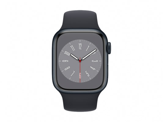 Apple Watch Series 8 GPS 41mm Midnight Aluminium Case Sport Band MNP53FD/A