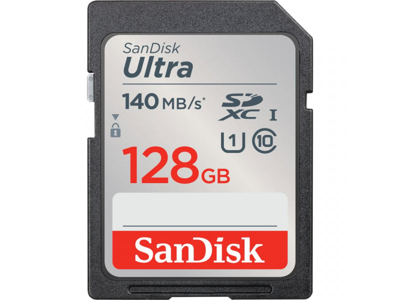 SanDisk Ultra 128 GB SDXC 140MB/s Extended Capacity SD SDSDUNB-128G-GN6IN