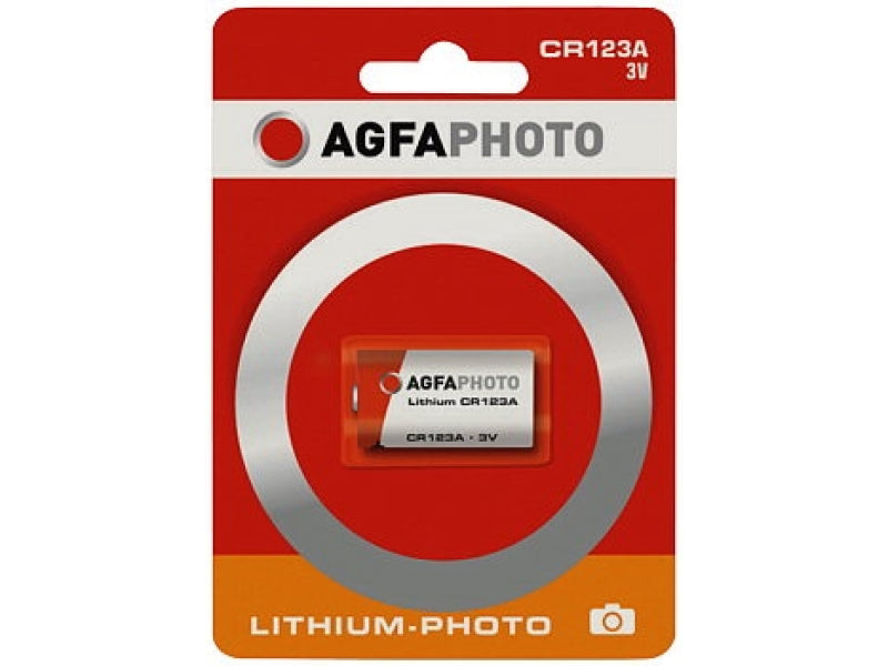 AGFAPHOTO Battery Lithium Photo CR123A 3V (120-802633)