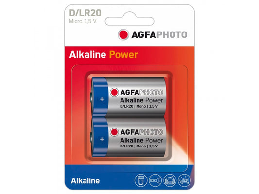 AGFAPHOTO Battery Alkaline Power D LR20 1.5V MN1300 (110-802619)