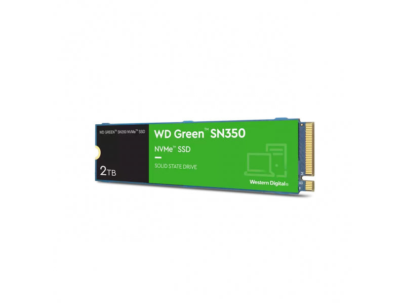 WD Green SSD M.2 2TB SN350 NVMe PCIe 3.0 x 4 WDS200T3G0C