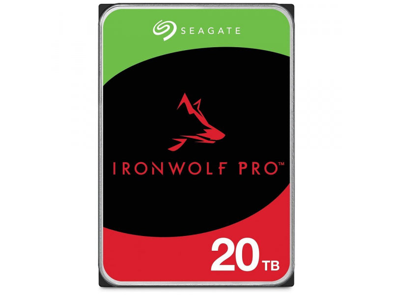Seagate IronWolf Pro HDD 20TB 3.5 inch SATA - ST20000NT001