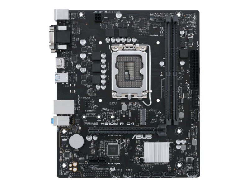 ASUS PRIME H610M-R D4(1700) (D) - micro ATX - 90MB1B40-M0ECY0