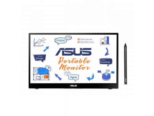 ASUS Mobile-Monitor 14 inch(35.6cm) - MB14AHD  USB IPS - 90LM063V-B01170