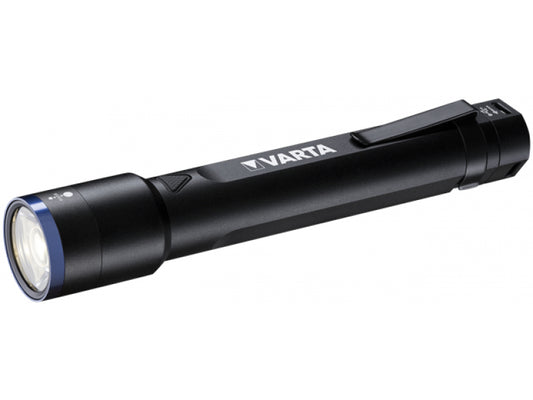 Varta F30R - Hand flashlight - Black - 2 m - IPX4 - LED -18901101111
