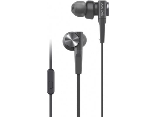 Sony Extra Bass In-Ear Headphones with Microphone - Black MDRXB55APB.CE7
