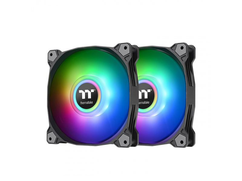 Thermaltake PC- Gehäuselüfter PURE Duo 14 ARGB Sync -2St - CL-F116-PL14SW-A
