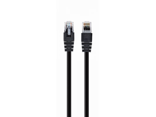 CableXpert CAT5e UTP Patch cord. black. 10 m - PP12-10M/BK