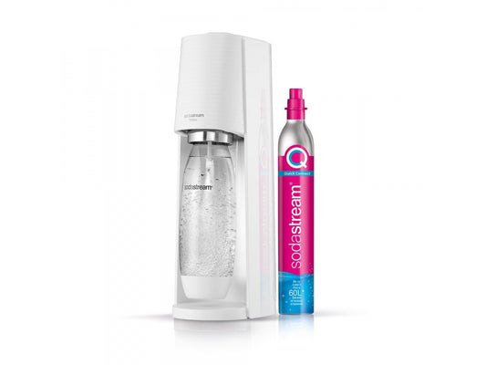 SodaStream Soda Maker Terra White with CO2 & 1L PET Bottle 1012811410