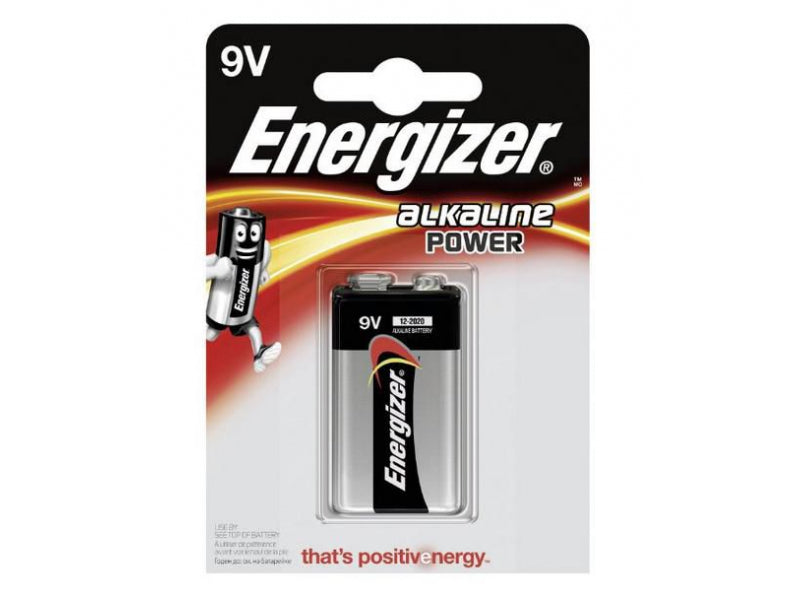 Batterie Energizer Alkaline Power 9V 6LR61 E-Block (1St.)