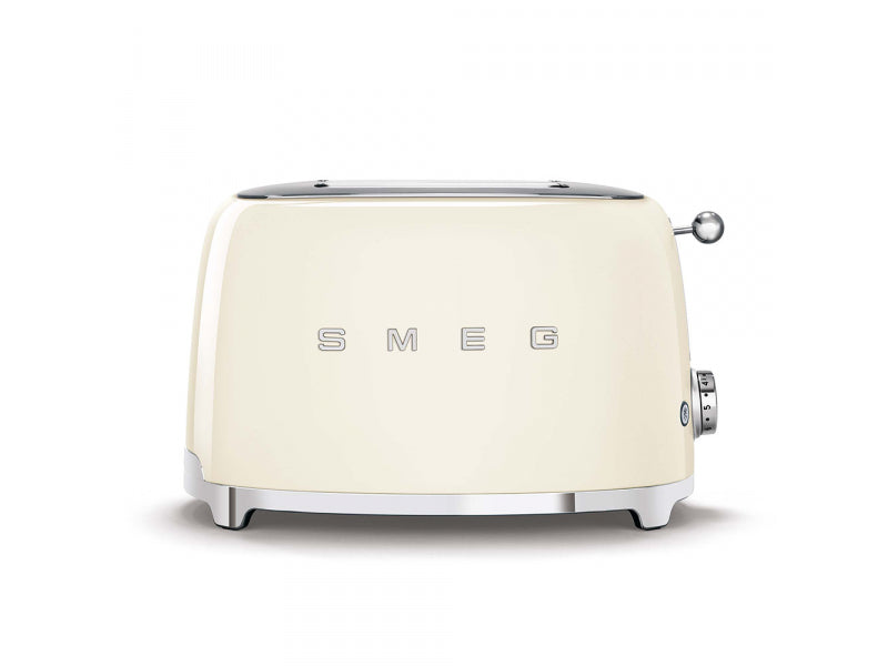 SMEG 2 Slice Toaster Cream TSF01CREU