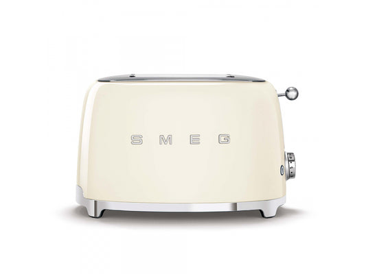 SMEG 2 Slice Toaster Cream TSF01CREU