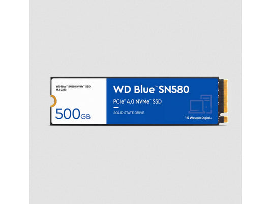 WD Blue SN580 SSD 500GB M.2 4000MB/s WDS500G3B0E