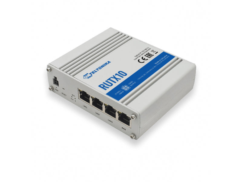 Teltonika RUTX10 - Wi-Fi 5 - Dual-band - Ethernet LAN - RUTX100000