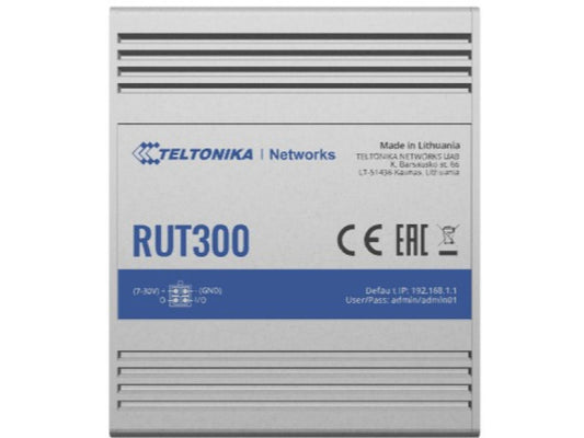 Teltonika - Ethernet WAN - Fast Ethernet - Metallic RUT300000000