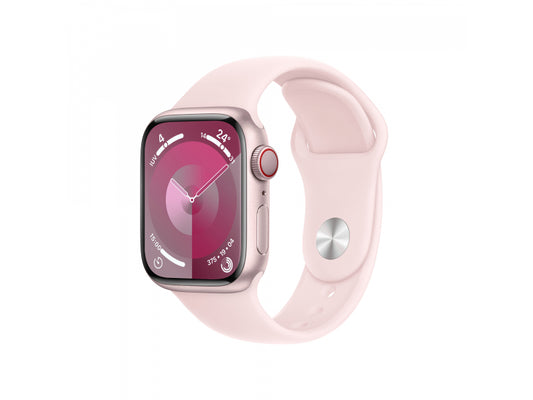 Apple Watch S9 Alu. 41mm GPS + Cellular Pink Sport Band S/M MRHY3QF/A