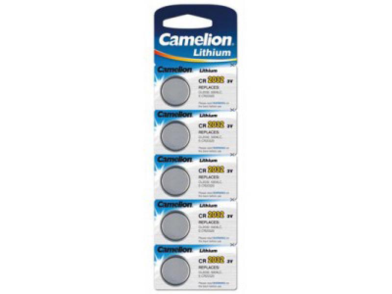 Batterie Camelion CR2032 Lithium (5 St.)