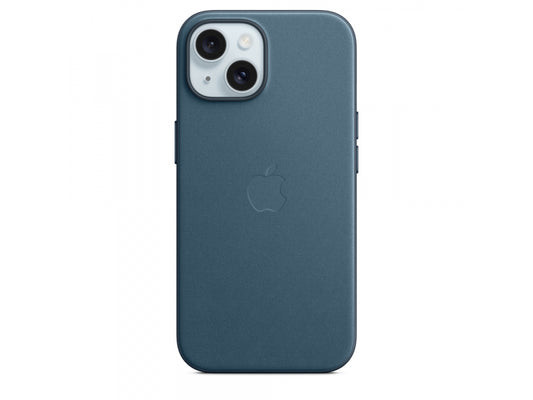 Apple iPhone 15 Feingewebe Case mit MagSafe Pacific Blue MT3G3ZM/A