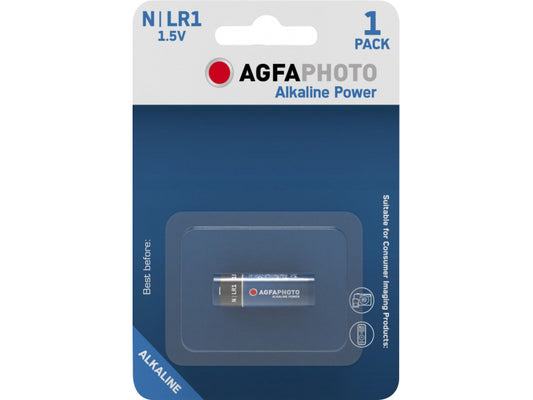 AGFAPHOTO Battery Power Alkaline LR1 N (1-Pack)