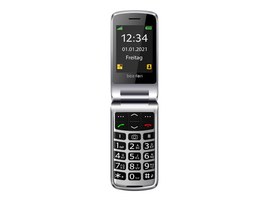 Beafon SL645 Plus Silver Line Feature Phone Schwarz/Silber SL645plus_EU001B
