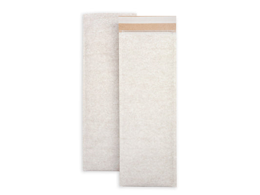 Bubble envelopes white Car-Plates 215x585mm (135 pcs.)