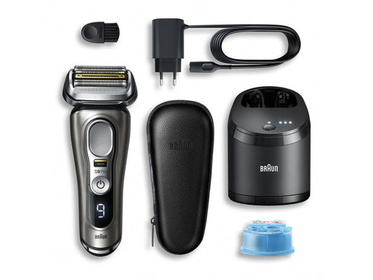 Braun Series 9 Pro 9485cc System Wet & Dry Black/Silver 050142