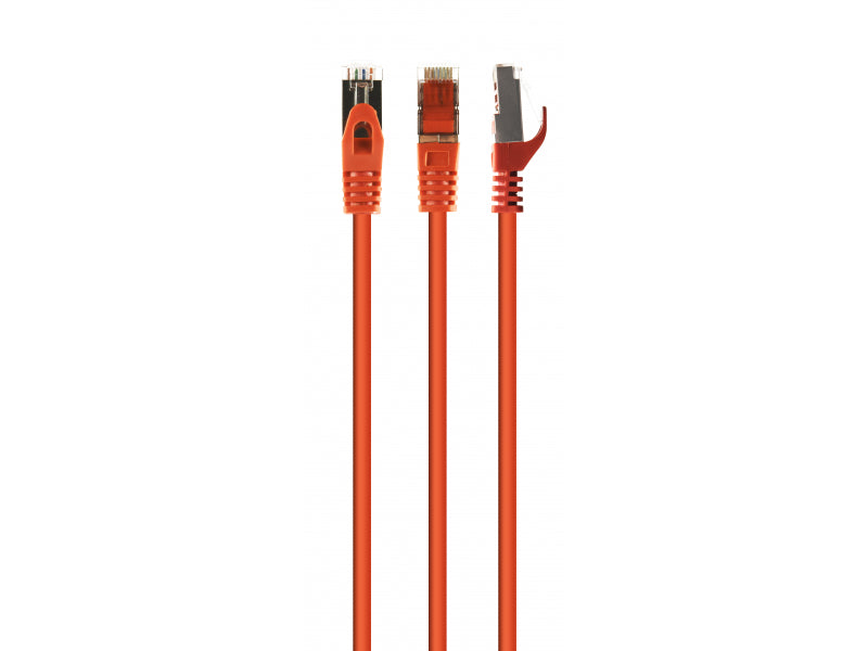 CableXpert CAT6A LSZH Patch Cord 5m Orange PP6A-LSZHCU-O-5M