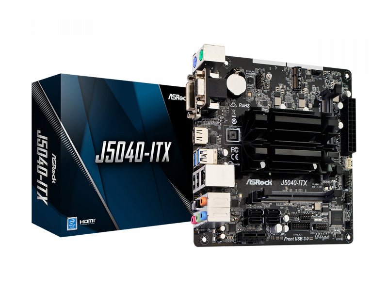ASRock J5040-ITX Intel Motherboard 90-MXBCD0-A0UAYZ