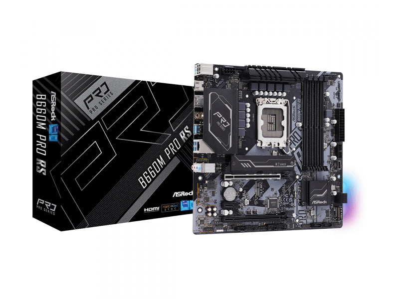 ASRock B660M Pro RS Intel Motherboard 90-MXBGW0-A0UAYZ