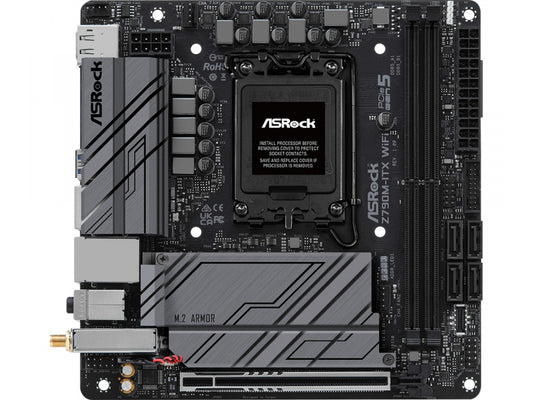 ASRock Z790M-ITX/WiFi Intel Motherboard 90-MXBKE0-A0UAYZ