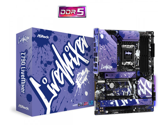 ASRock Z790 LiveMixer Intel Motherboard 90-MXBK10-A0UAYZ