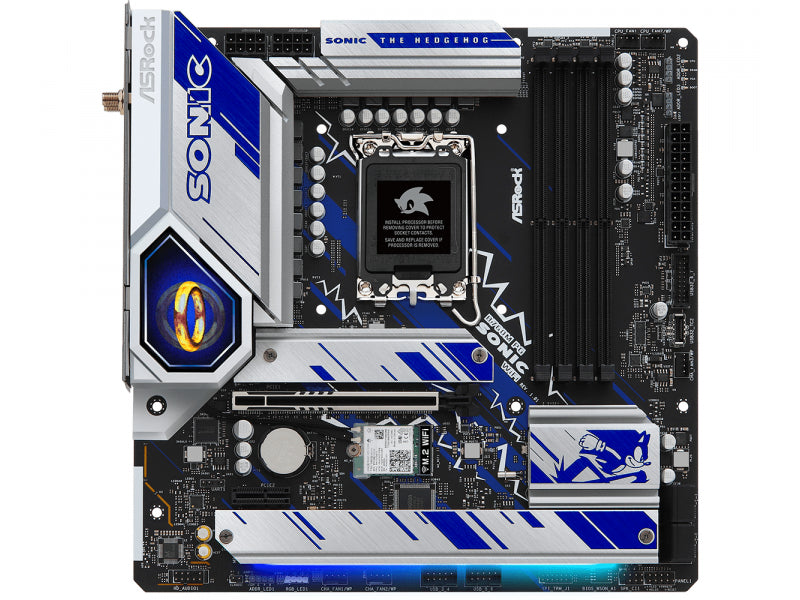 ASRock B760M PG Sonic WiFi Intel Motherboard 90-MXBKM0-A0UAYZ