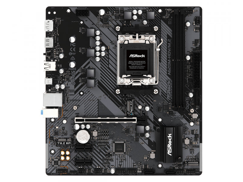 ASRock A620M-HDV/M.2 AM5 AMD Motherboard 90-MXBLL0-A0UAYZ