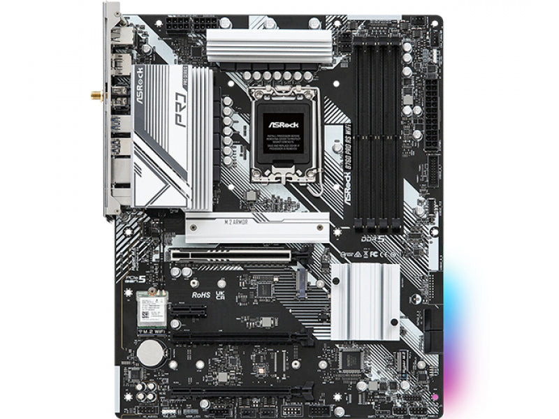 ASRock B760 PRO RS WiFi Intel Motherboard 90-MXBLQ0-A0UAYZ