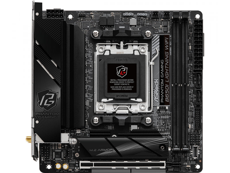 ASRock B650I Lightning WiFi AM5 AMD Motherboard 90-MXBMP0-A0UAYZ