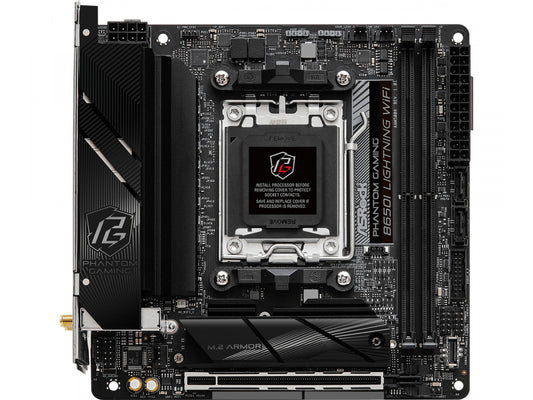 ASRock B650I Lightning WiFi AM5 AMD Motherboard 90-MXBMP0-A0UAYZ
