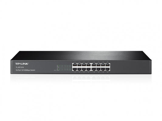 TP-Link 16 Port 10/100Mbit/s Rackmount Switch TL-SF1016