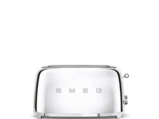 Smeg 4 Slice Toaster 50\'s Style Stainless Steel TSF02SSEU