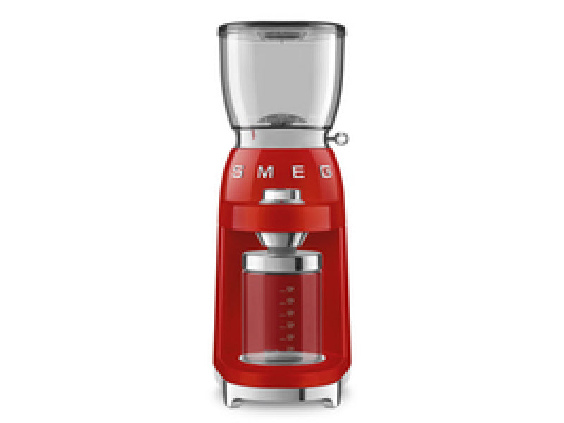 Smeg Coffee Grinder 50\'s Style 150W Red CGF01RDEU