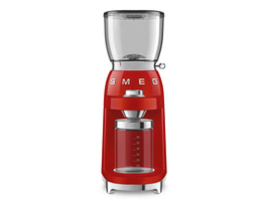 Smeg Coffee Grinder 50\'s Style 150W Red CGF01RDEU