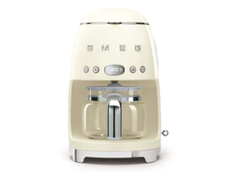 Smeg Filter Coffee Machine 50\'s Style Cream DCF02CREU