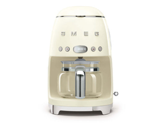 Smeg Filter Coffee Machine 50\'s Style Cream DCF02CREU