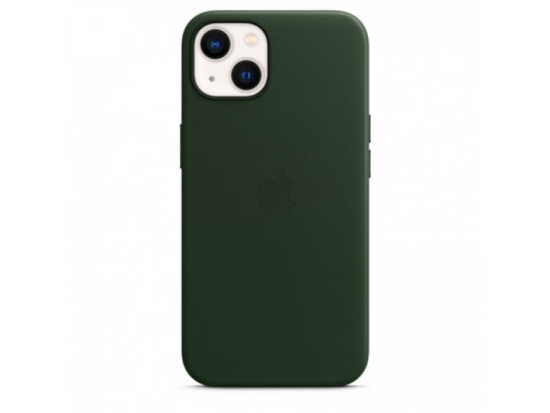 Apple iPhone 13 Leather Case with MagSafe - Sequoia Green