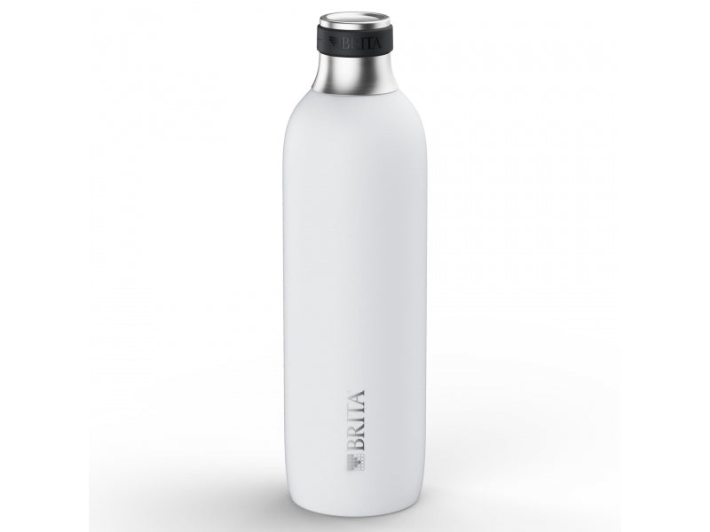 Brita sodaTRIO stainless steel bottle white large 1046735