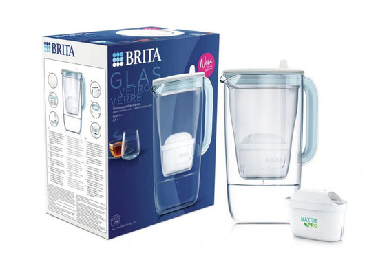 Brita water filter jug ??glass model ONE 2.5L + 1 Maxtra Pro All in 118006