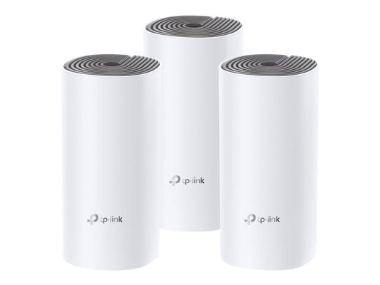 TP-LINK AC1200 Whole Home Mesh Wi-Fi System White/Grey DECO E4(3-Pack)