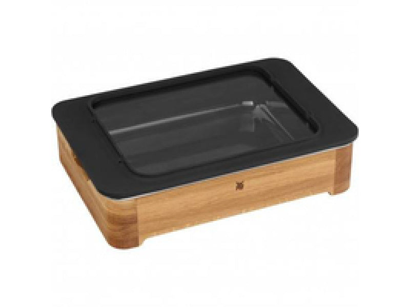 WMF Casserole Dish with Serving Frame and Lid Black/Natural 05.0230.5291