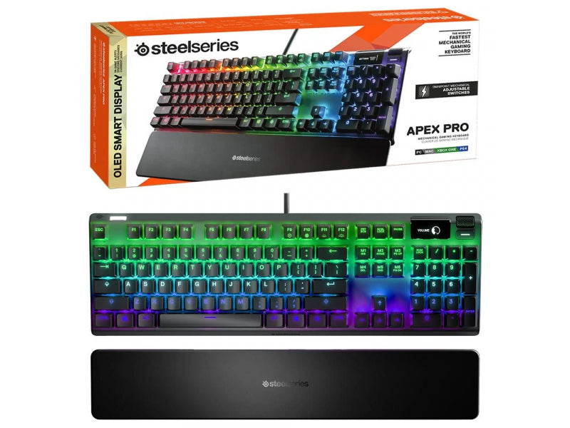SteelSeries Apex Pro Keyboard QWERTY 64626